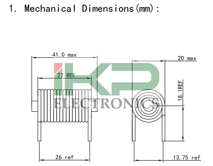 Inductor de modo común de alta eficiencia para consumo eléctrico