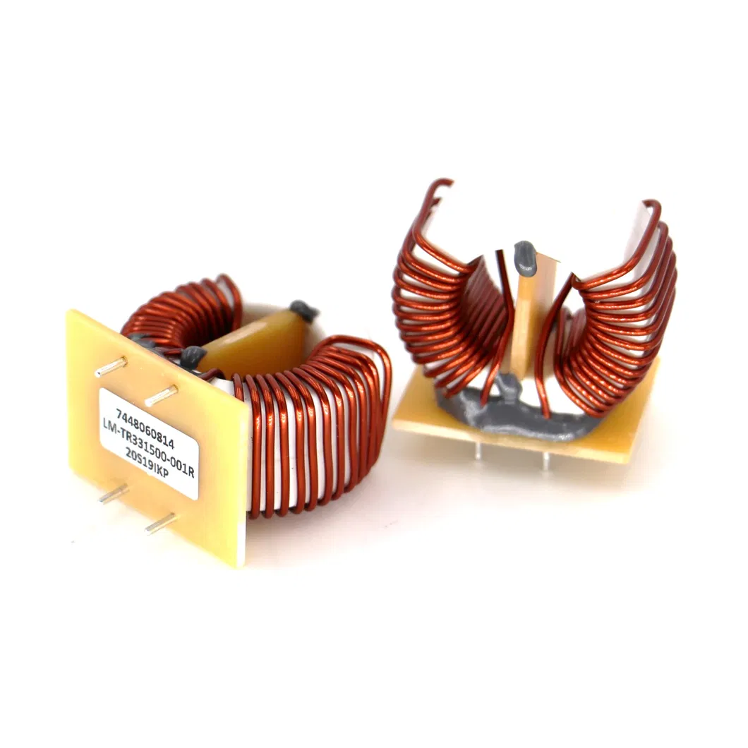 Inductor de estrangulamiento de modo común de núcleo amorfo