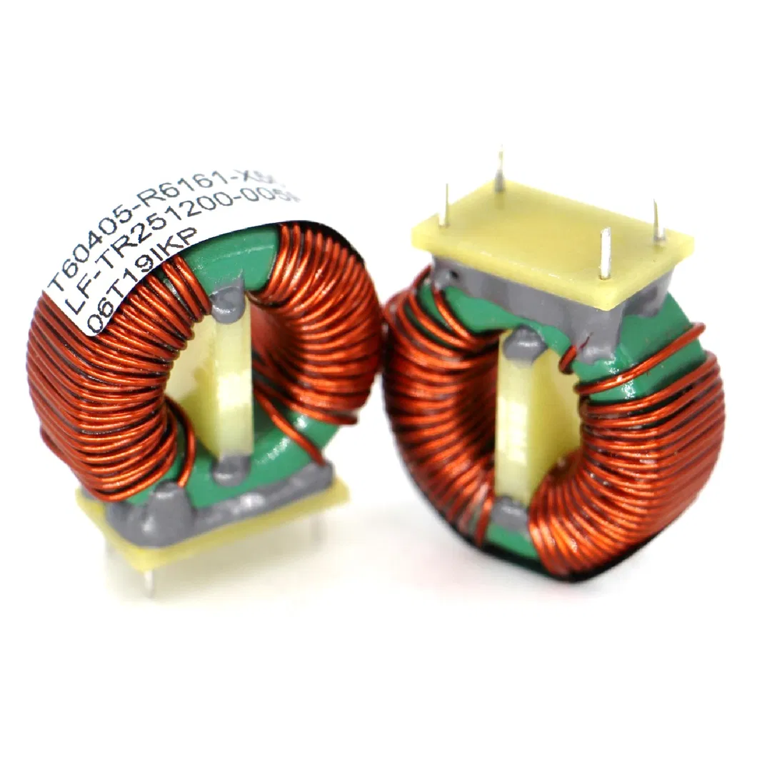 Inductor de modo común vertical para componentes EMC