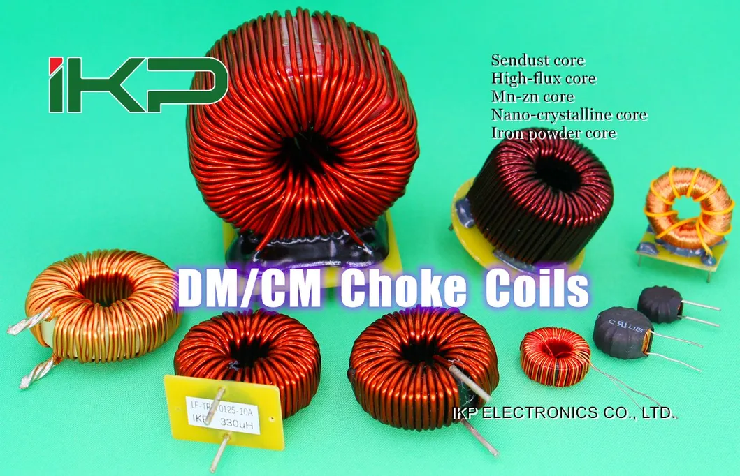 Corazón de aleación nanocristalina de fase 3/4 bobinas de estrangulamiento de modo común de Ikp Electronics