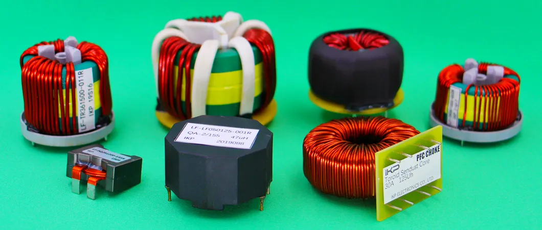 Corazón de aleación nanocristalina de fase 3/4 bobinas de estrangulamiento de modo común de Ikp Electronics