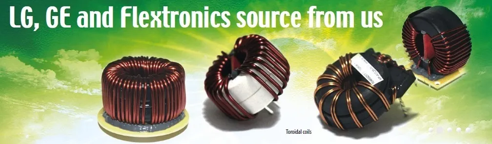 Inductor de bobina de modo común con base
