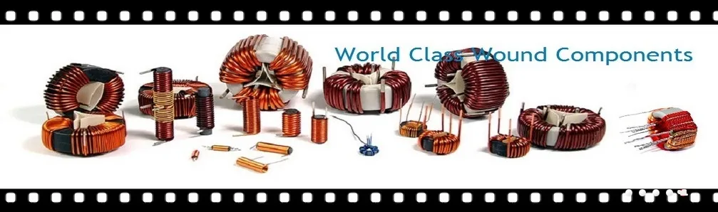 Inductor de modo común de filtro de núcleo de ferrita
