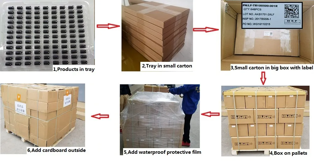 Transformador de retroalimentación de alta frecuencia Ef12 con todos los materiales conforme a la norma UL