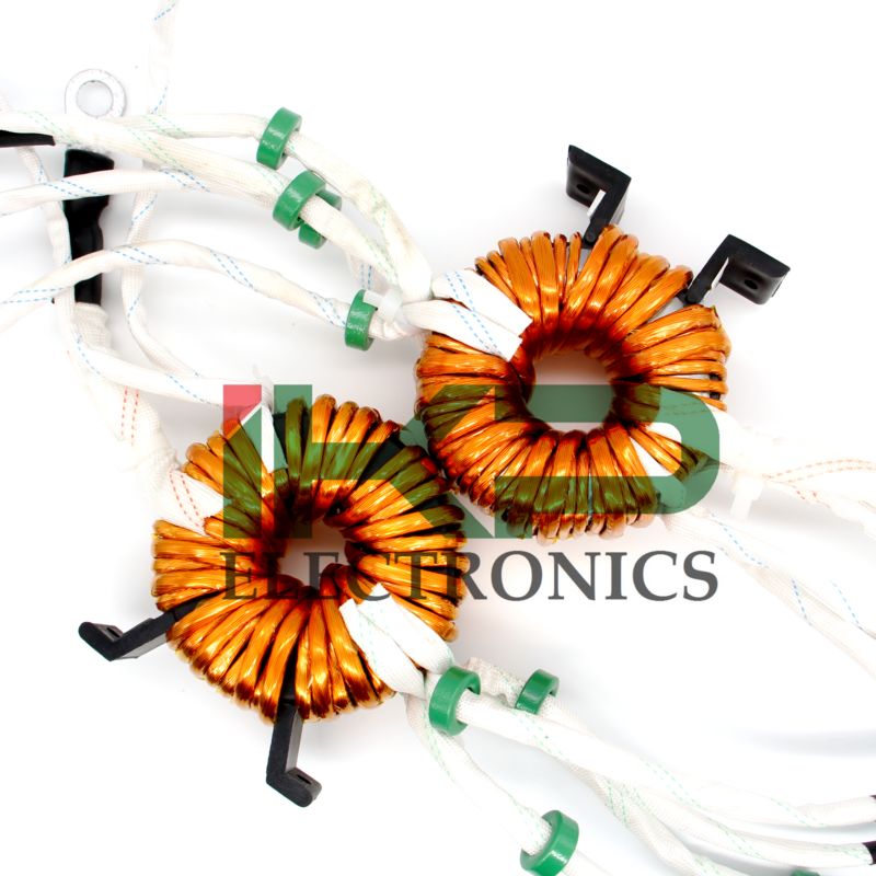 IKP-PTT-105-60-40 Model 25.9CM Magnetic 400/500A Welder Current Amorphous Alloy Core Toroidal Power Transformer for Inverter Welding Machine