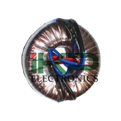 Transformador toroidal de 60VA nominal para sistema de control de puertas