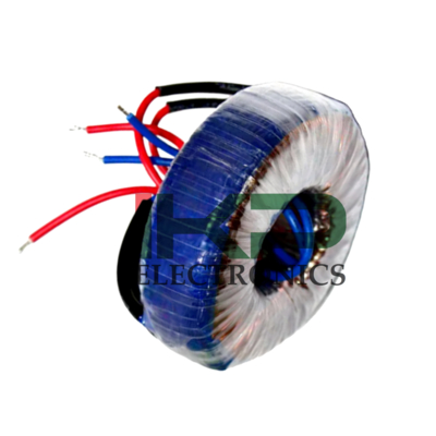Transformador toroidal de potencia nominal de 105VA para sistema de control de puertas