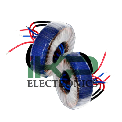 Transformador toroidal de 120VA, frecuencia de 50/60Hz, dimensiones exteriores 98*45mm (D*H) para sistema de control de puertas