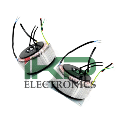 Transformador toroidal de 120VA, frecuencia de 50/60Hz, dimensiones exteriores 98*45 mm (D*H) para sistema de control de puertas, UL/CE/RoHS/CQC