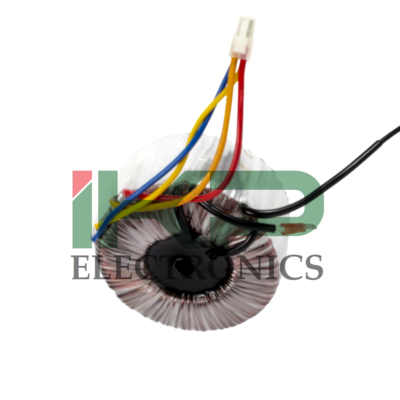 Transformador toroidal para iluminación de potencia nominal de 120VA