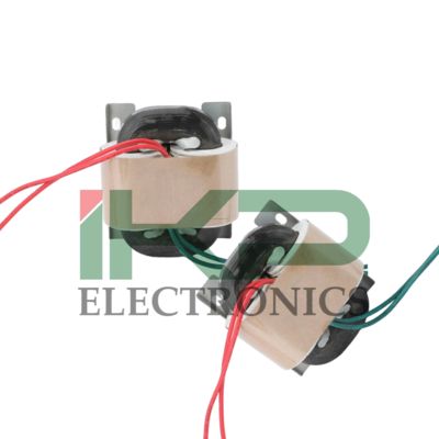 Dimensiones físicas principales del transformador R Core con potencia nominal de 200-300VA